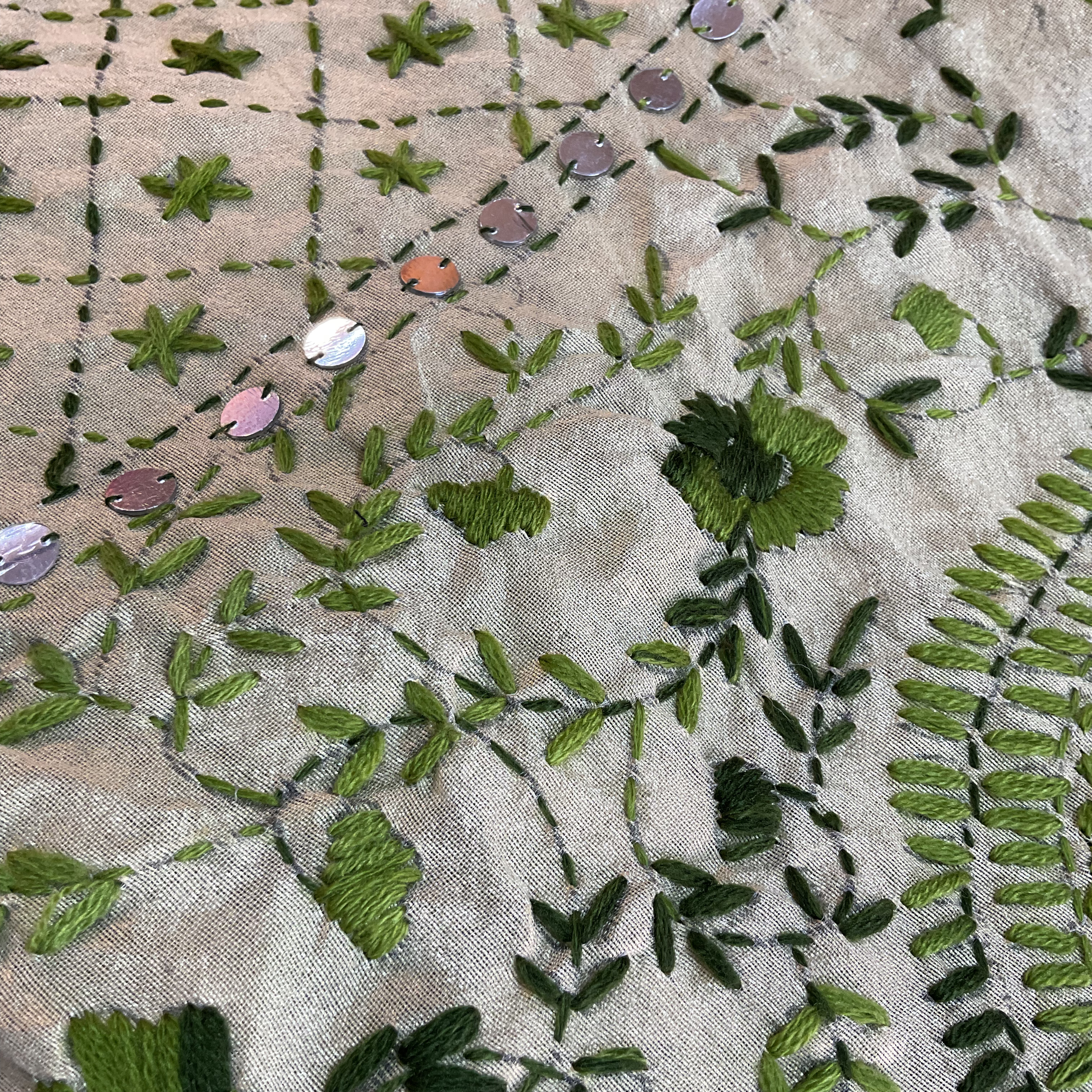 Phulkari embroidery example 1