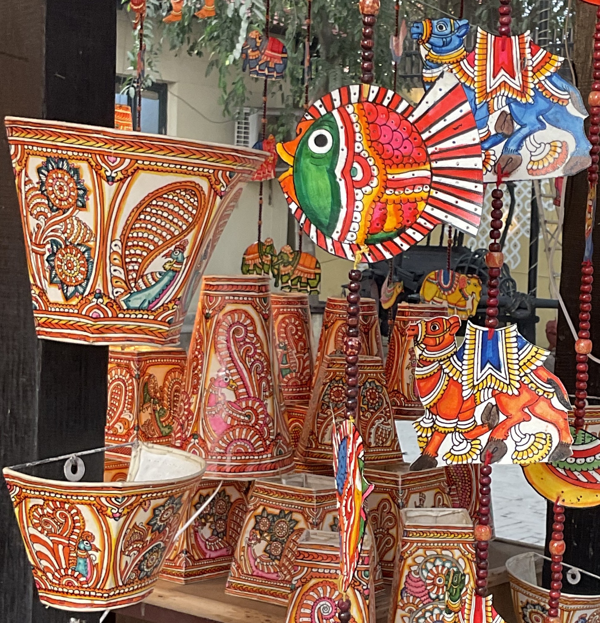 Andhra Pradesh leather puppetry example 1