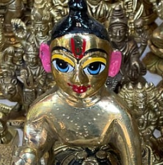 Brass and bell metal craft detail 1