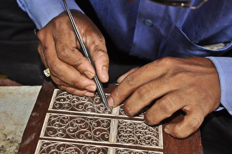 Karimnagar silver filigree work - image 2