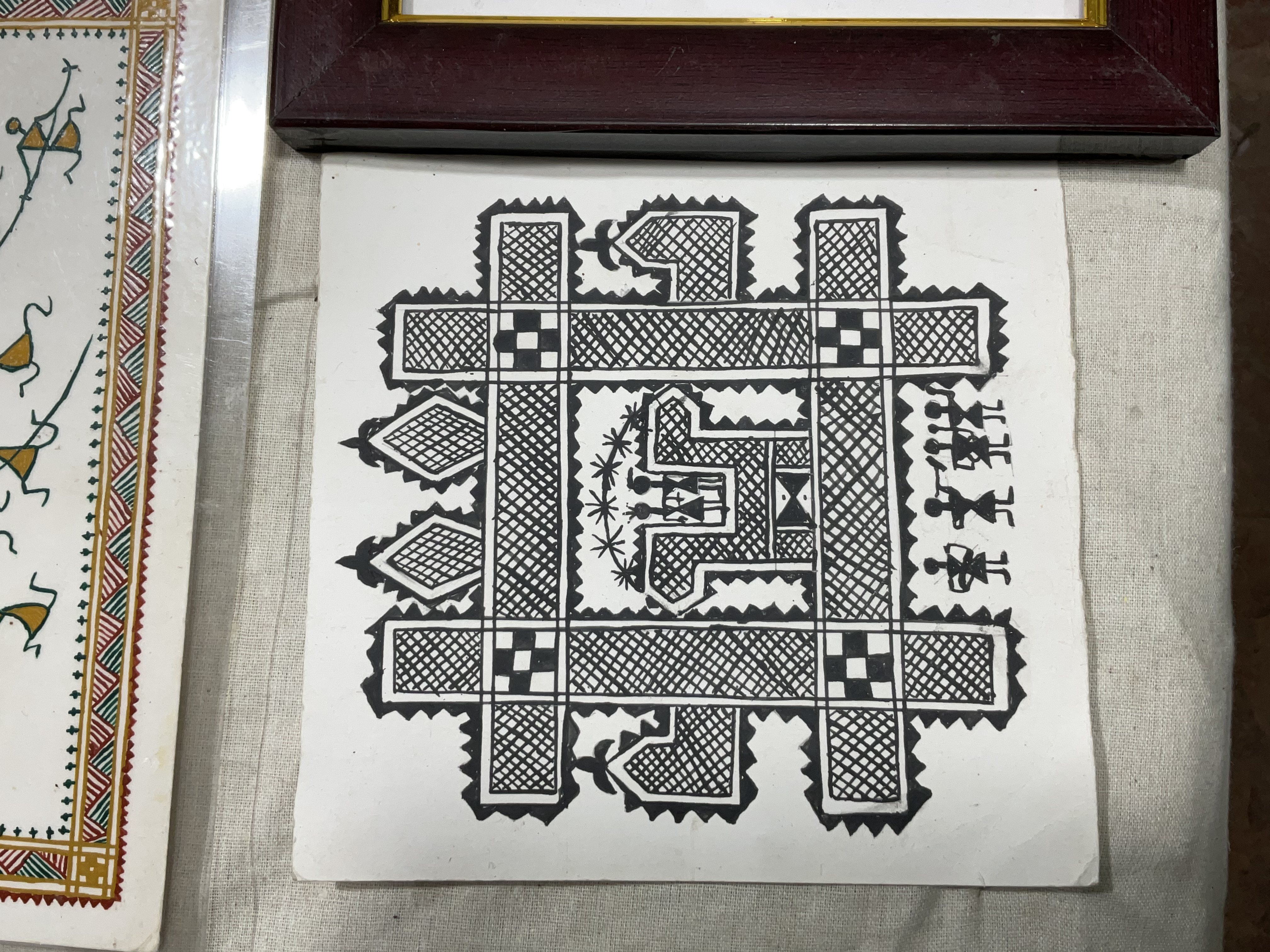 Hase Chittara painting detail 1