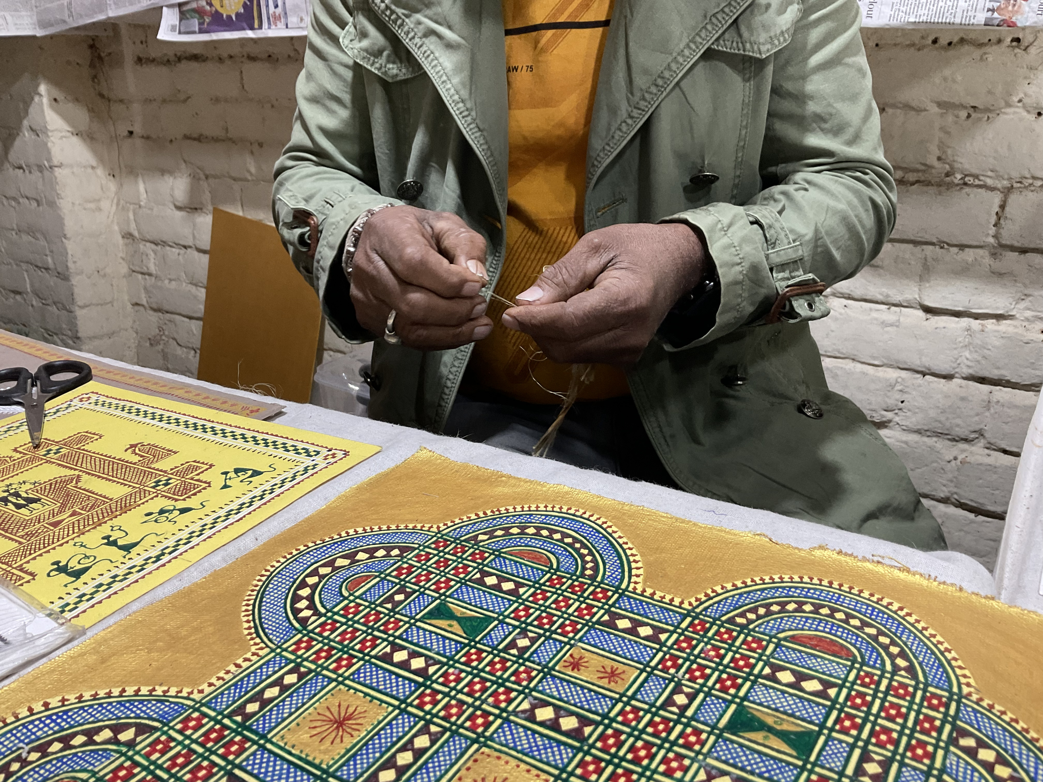 Hase Chittara painting detail 3