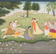 Kangra Painting detail 2