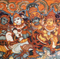 Mural painting detail 2