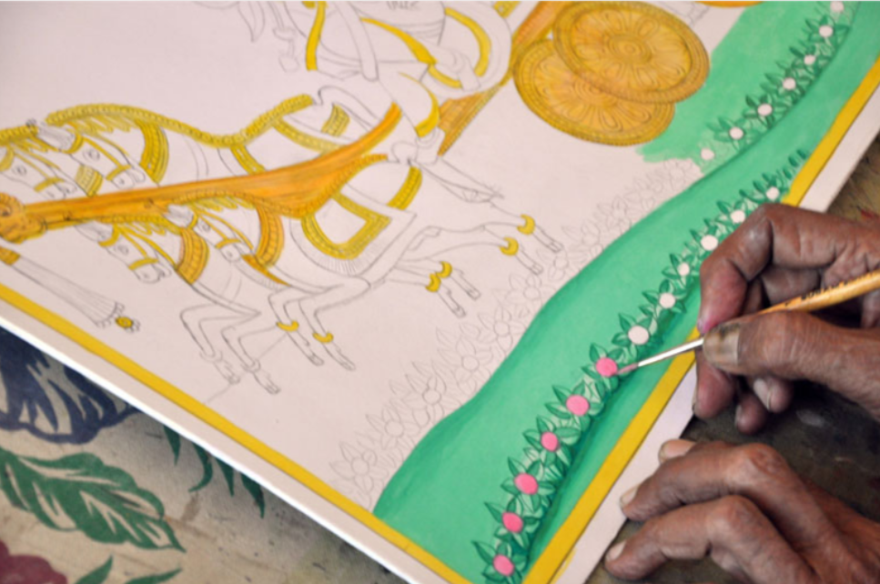 Mysore traditional painting example 4