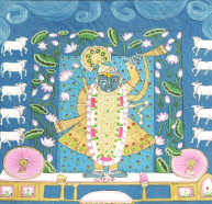 Nathdwara Pichhwai painting example 2