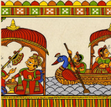 Phad painting detail 1