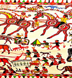 Pithora painting detail 3