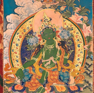Thanka painting detail 1
