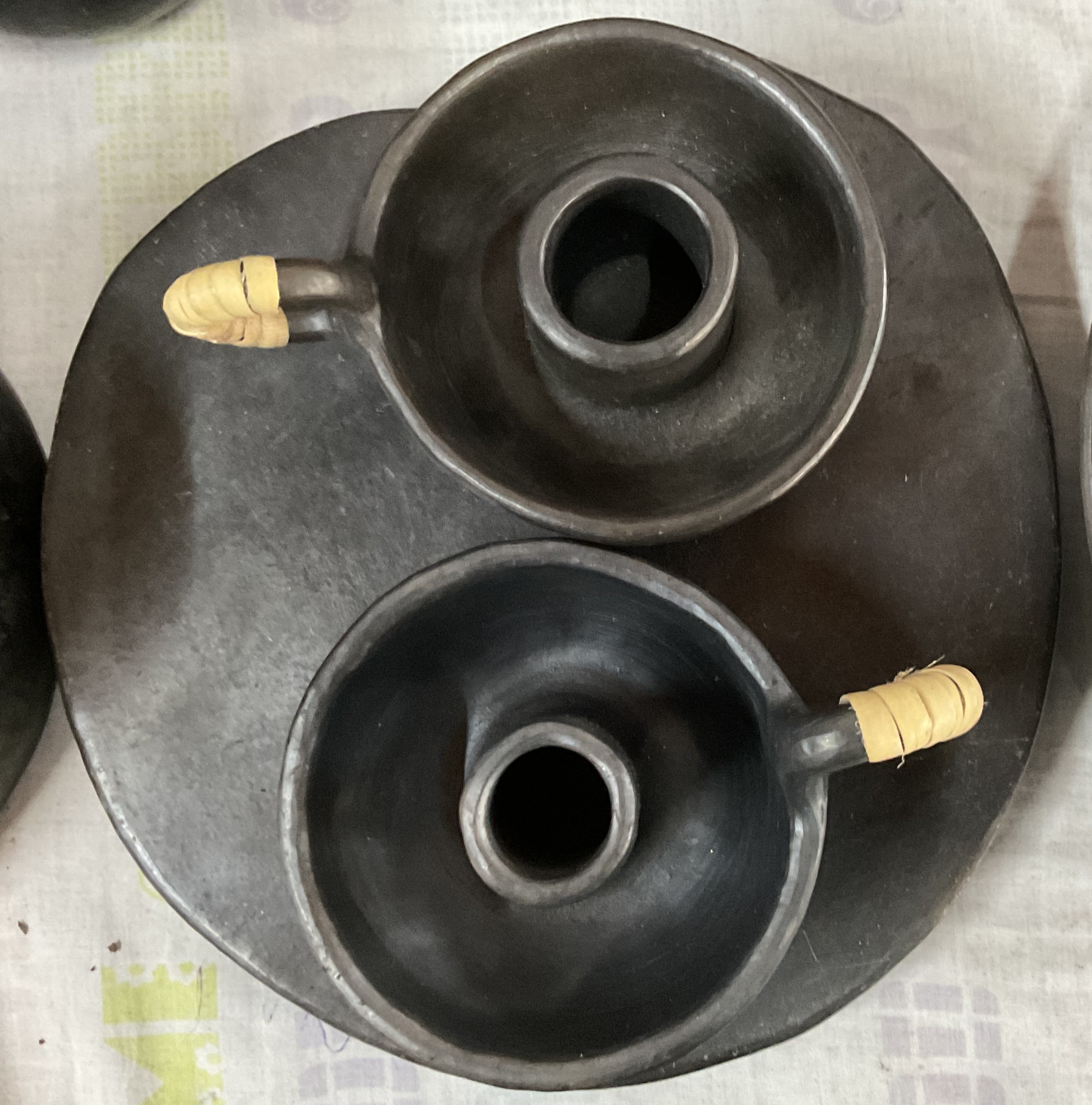 Black pottery product 1