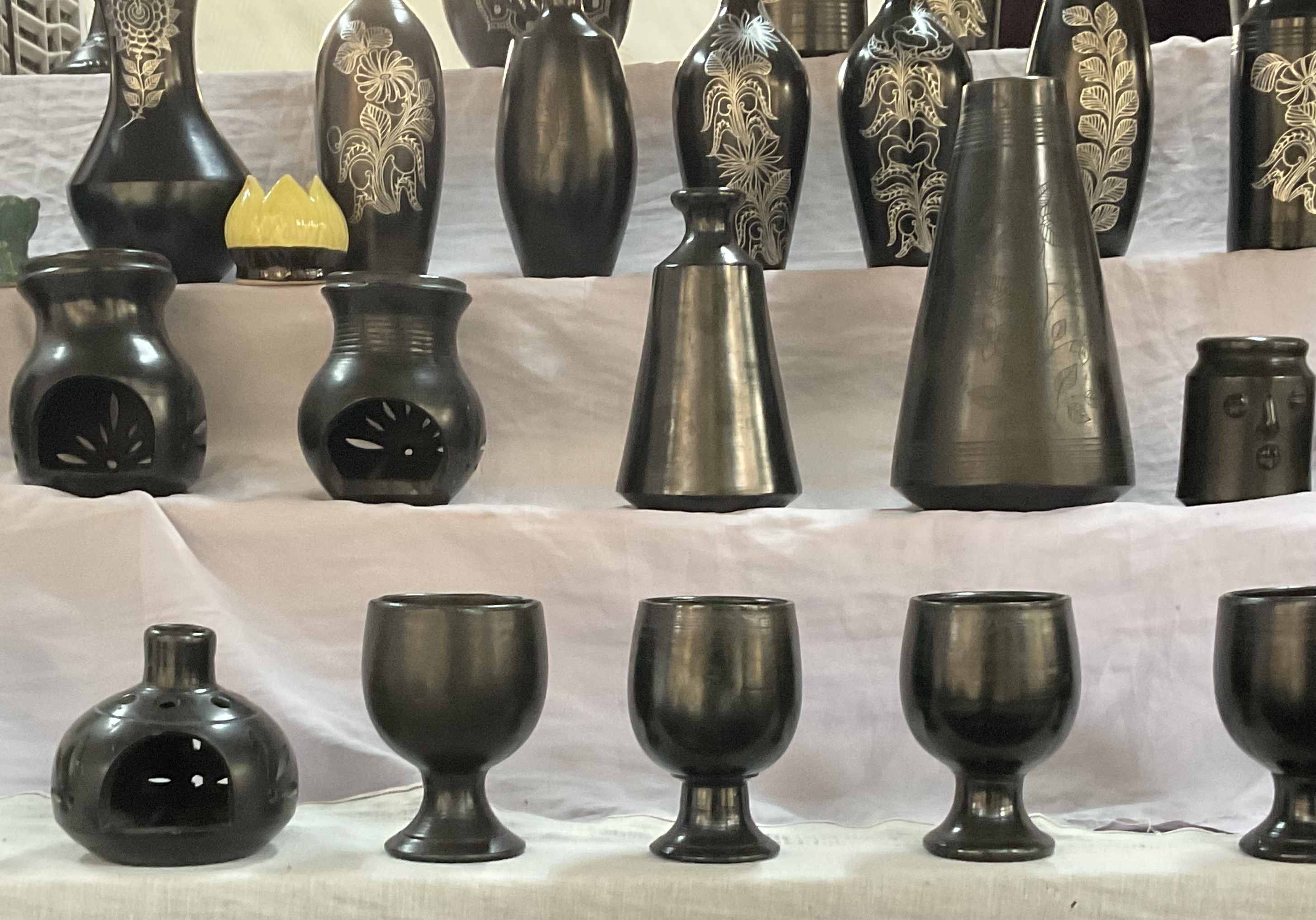 Black pottery product 4