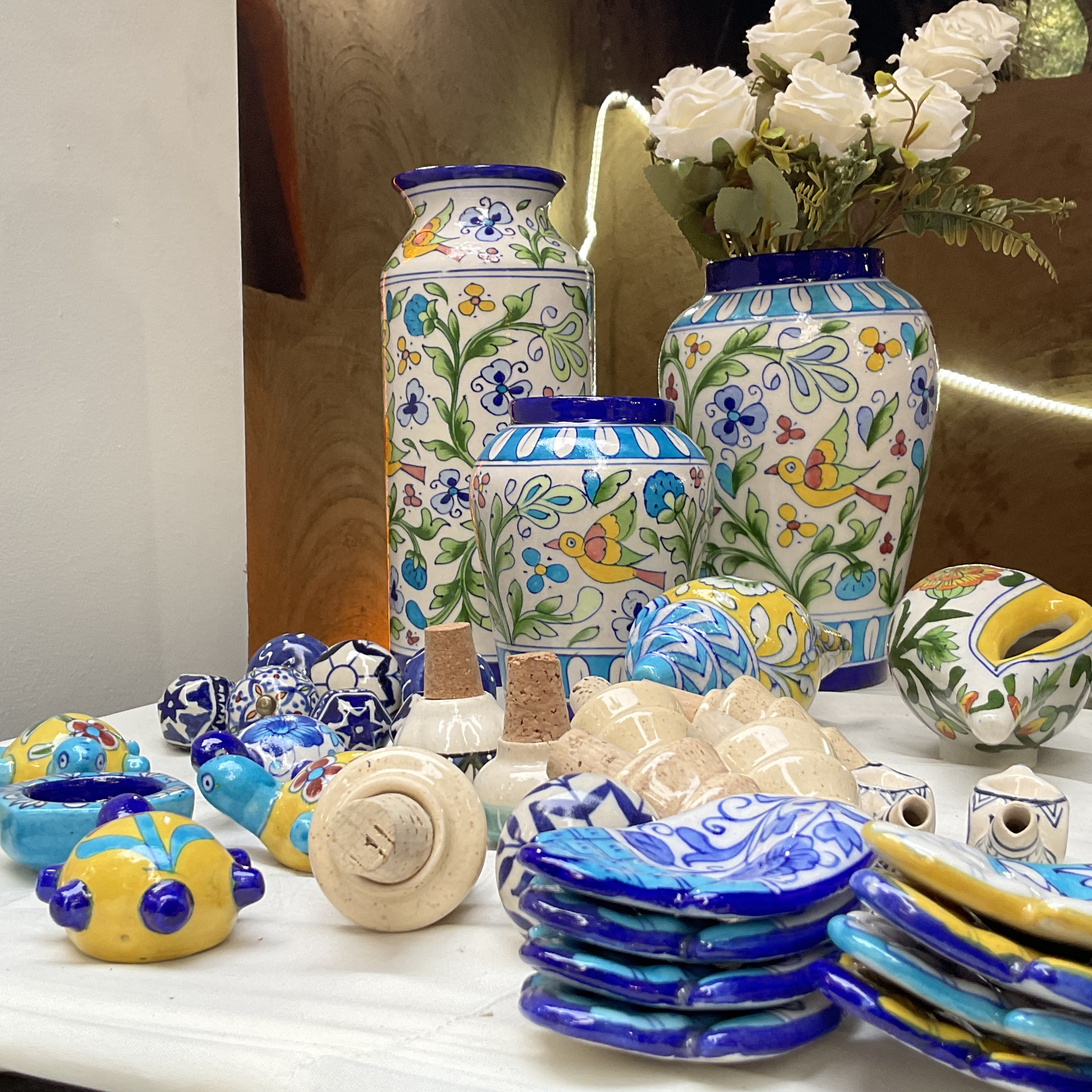 Blue pottery of Jaipur example 3