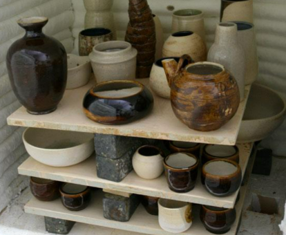 Glazed pottery sample 1