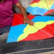 Kite making in Ahmedabad 1