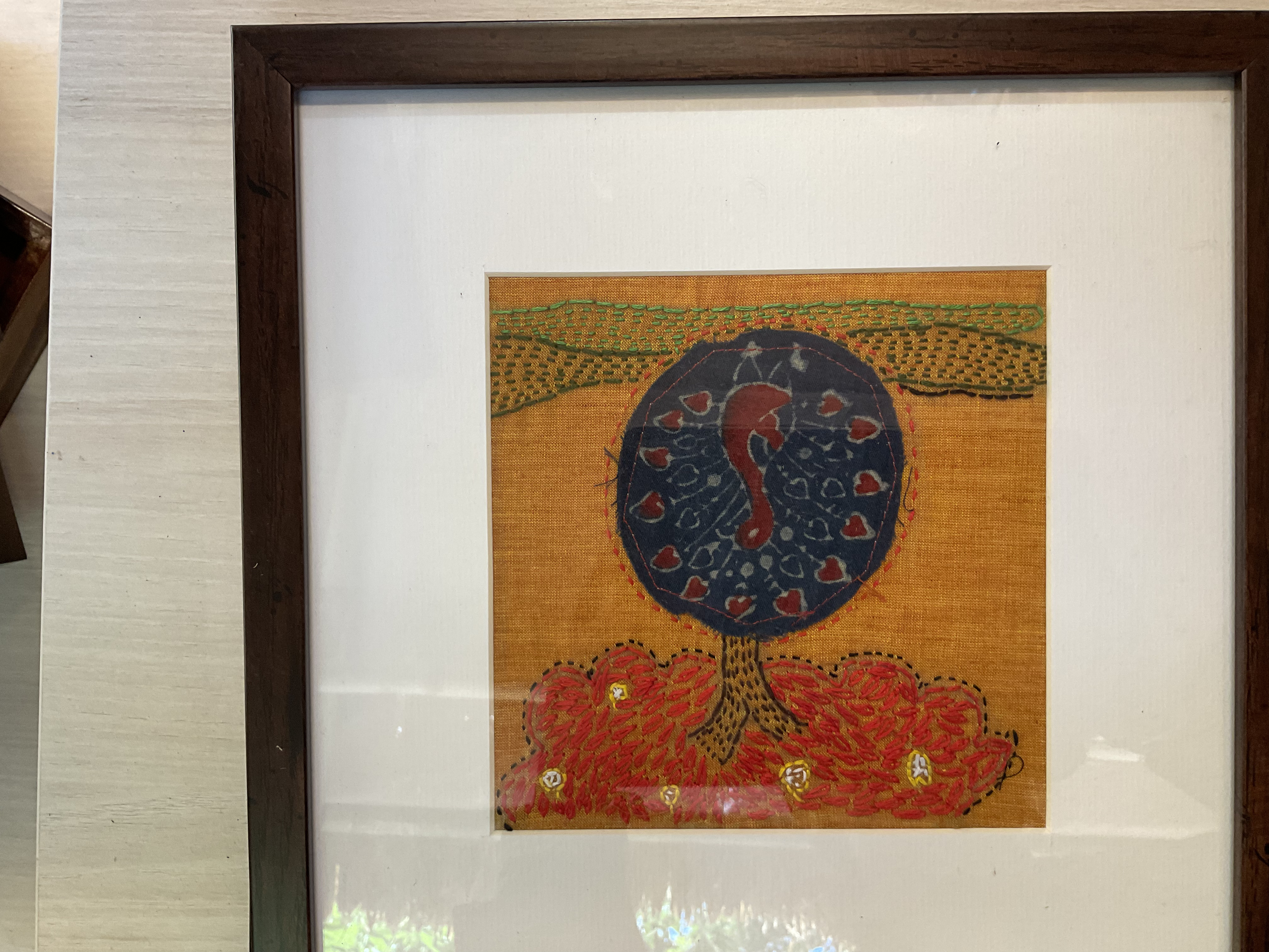 Appliqué textile detail 3