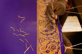 Aari embroidery detail 2
