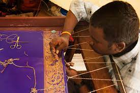 Aari embroidery detail 3