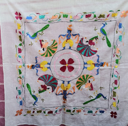 Chamba Rumal embroidery 4