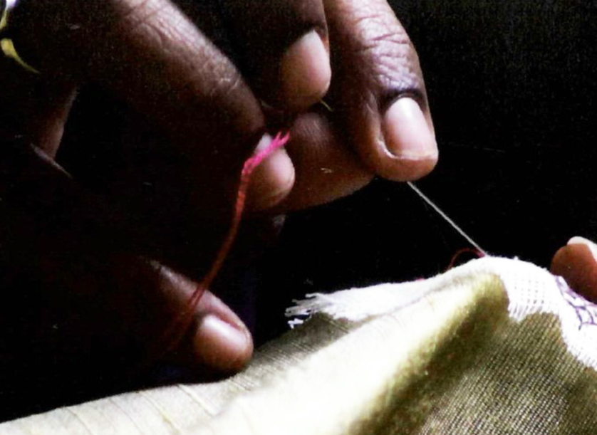 Kasuti embroidery detail 1