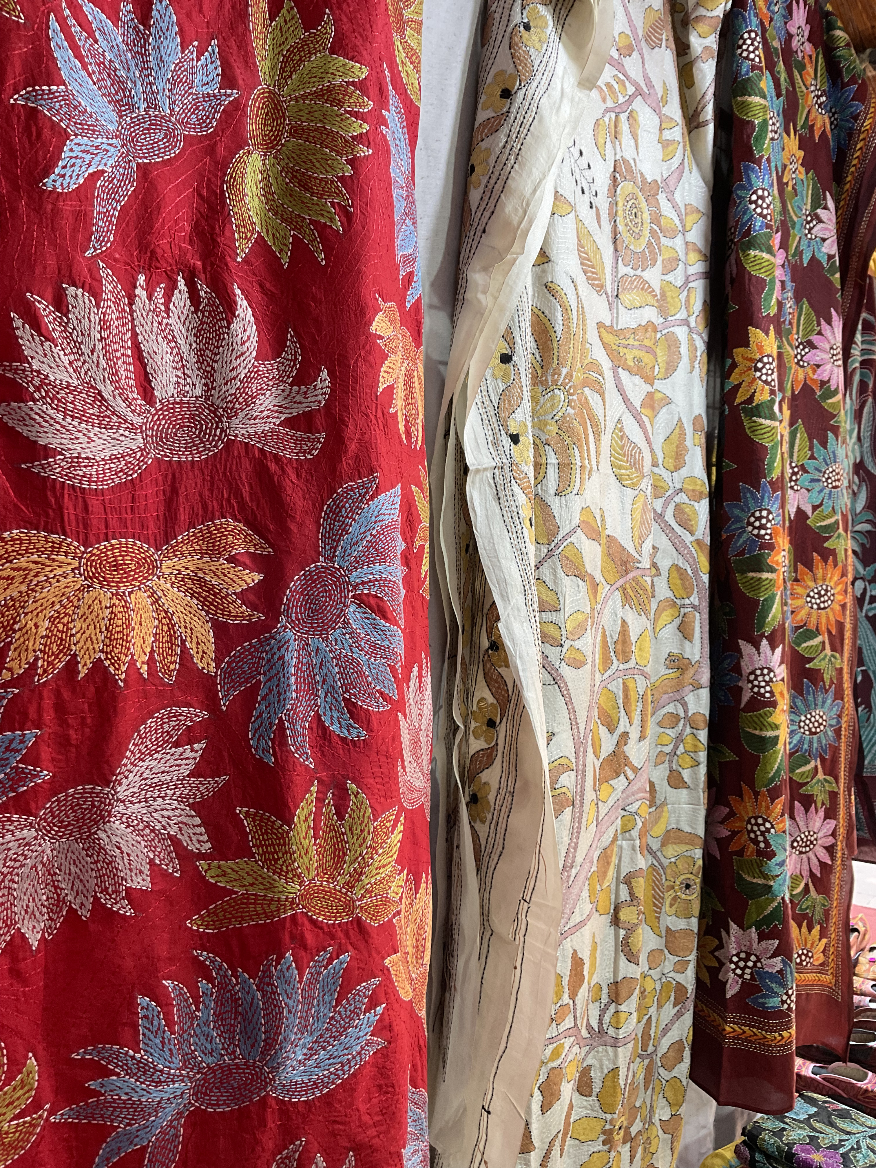 Nakshi Kantha embroidery detail 1