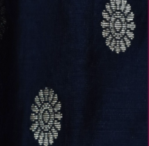 Chanderi weave detail 2