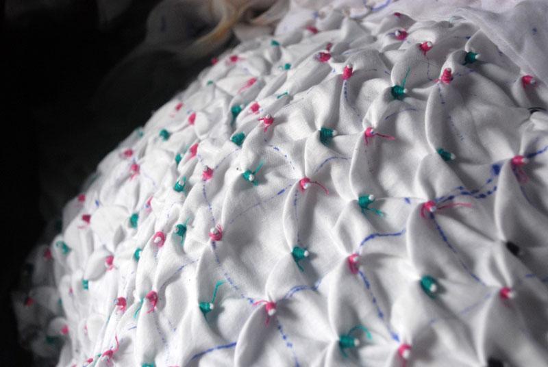 Jodhpur Bandhej textile close-up 2