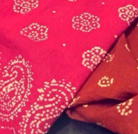 Madurai Sungudi textile detail 3