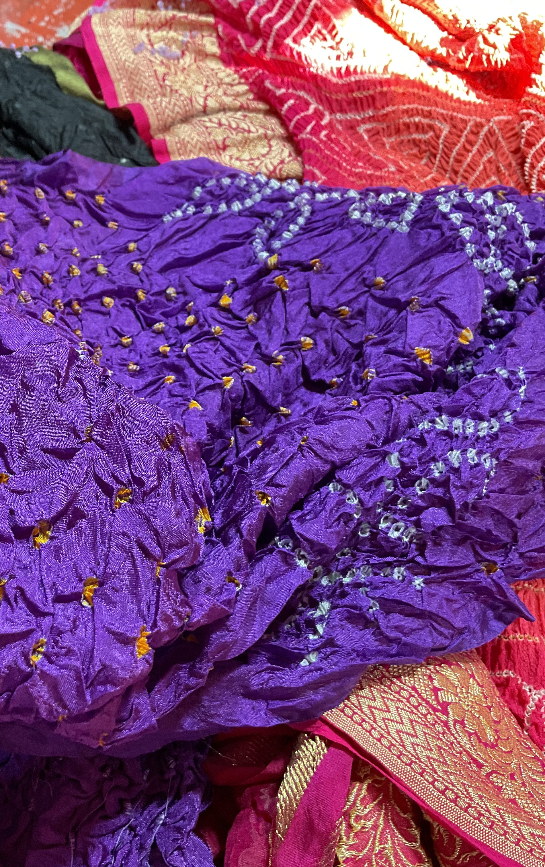 Tie and dye textile example 4