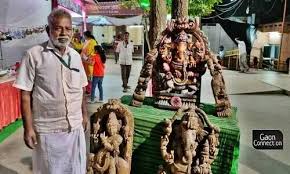Kallakurichi wood carving example 2