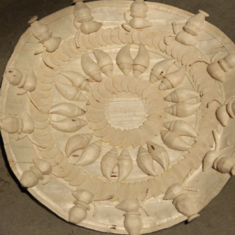 Sholapith craft sample 1